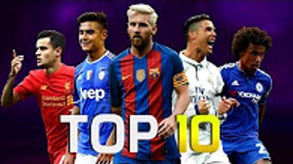 Top 10 Free Kick Takers in Football 2016/17 || TM #3