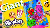 Shopkins Crayola GIANT Coloring Book ❤ colored pencils washable markers ❤ KOKI DISNEY TOYS SURPRISES