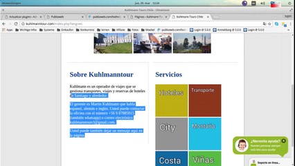 Wordpress A añadir  paginas nuevas