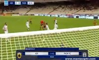 1-0 Το γκολ του Τάσου Μπακασέτα- ΑΕΚ 1-0 ΠΑΟΚ - 28.05.2017