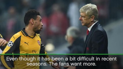 Tải video: Arsenal fans shouldn't forget what Wenger has done - Coquelin