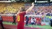 L'hommage INCROYABLE de la Roma à Totti !