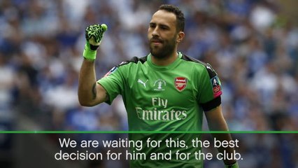 Download Video: Arsenal players waiting for Wenger's decision - Ospina