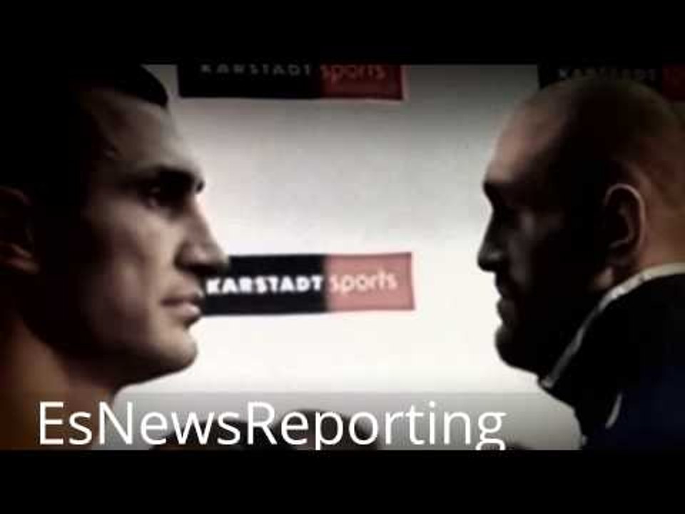Who Do You Think Wins Klitschko vs Fury