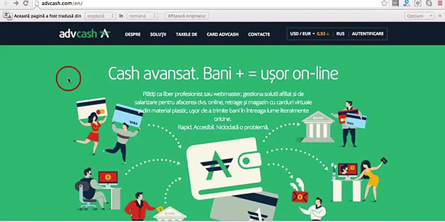 8 Creare cont procesator de plata ADVCash