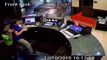 Man Crashes Truck Into Hotel Lobby After Bill Dispute