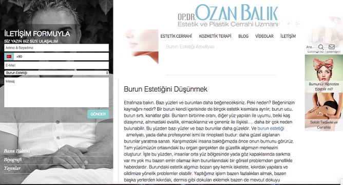 Burun ameliyatı sonrası dikkat edilmesi gerekenler