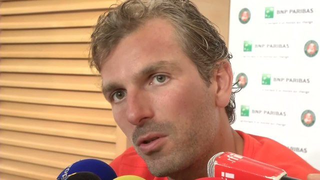 Tennis - Roland-Garros (H) : Benneteau «J'ai tout donné»