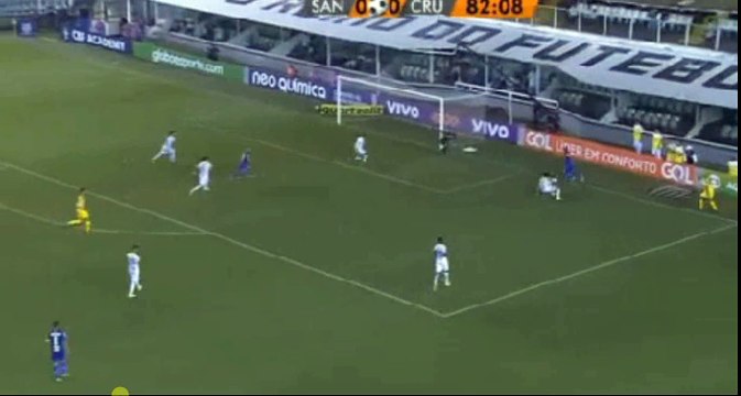 Thiago Neves Goal - Santos FC vs Cruzeiro 0-1 28.05.2017 (HD)