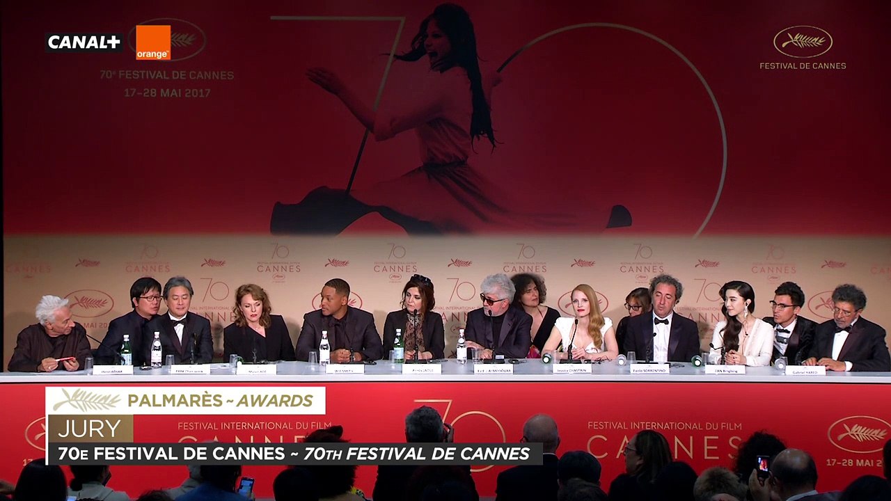 Cannes: conférence de presse post palmarès