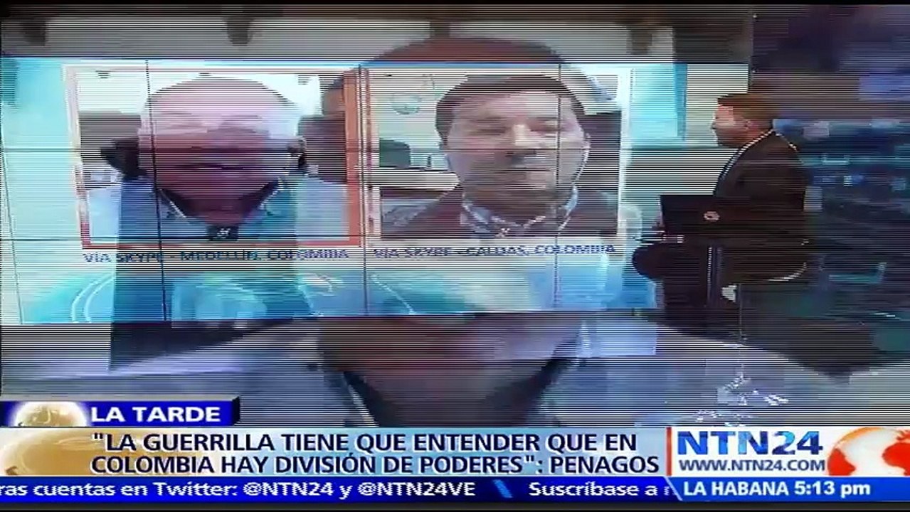 "Las FARC deben anunciar una fecha pronta de dejación de armas porque es el plazo más importante que espera Colombia": Hernán Penagos, congresista colombiano