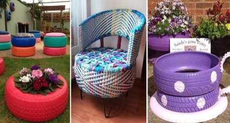 10 najkreativnijih načina da iskoristite stare gume!