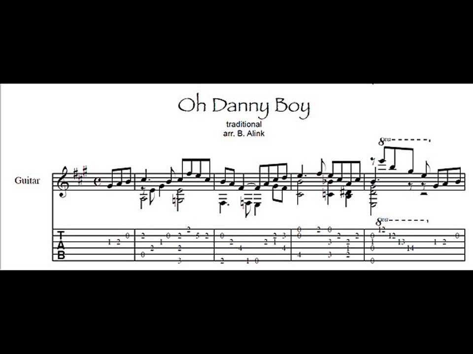 Londonderry Air (Oh Danny Boy) - Arr. and performed by B Alink