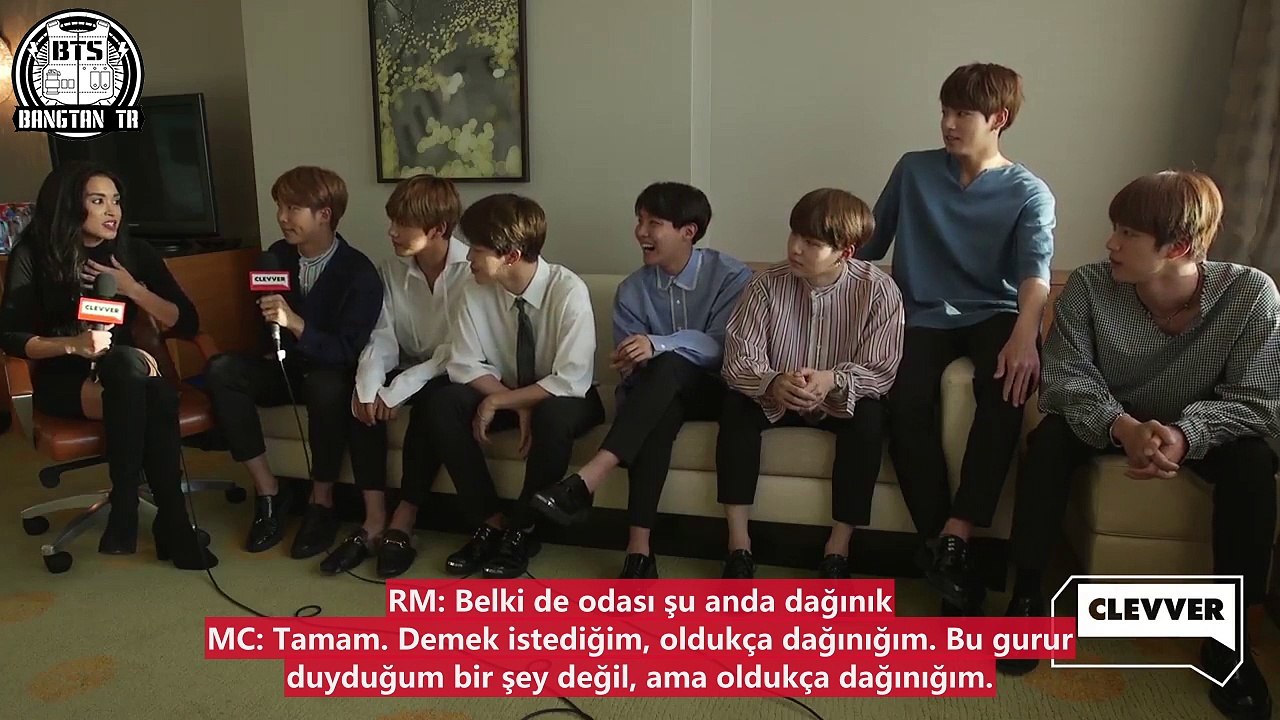 [Türkçe Altyazılı] BTS - Clevver TV Röportajı pt.2
