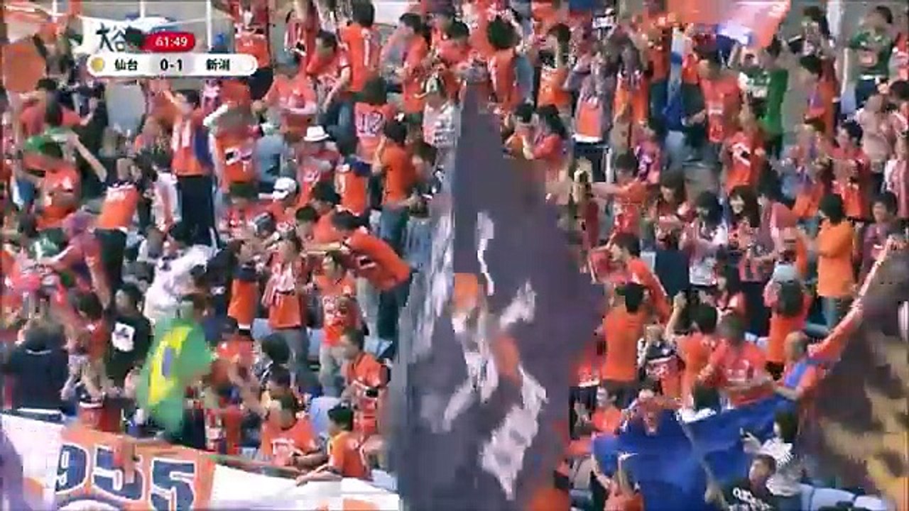 Sendai 0:1 Niigata (Japanese J League. 27 May 2017)