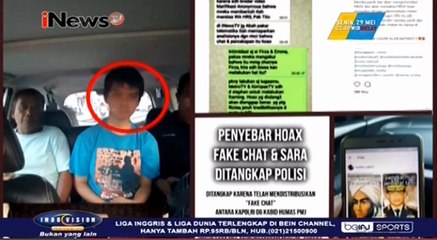 Polisi Tangkap Penyebar Berita Hoax di Medsos