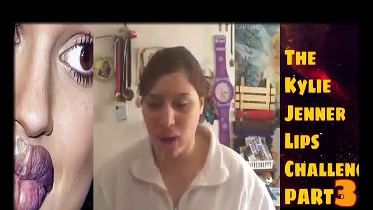 KYLIE JENNER CHALLENGE PART 3  COMPILATION KYLIE JENNER LIPS