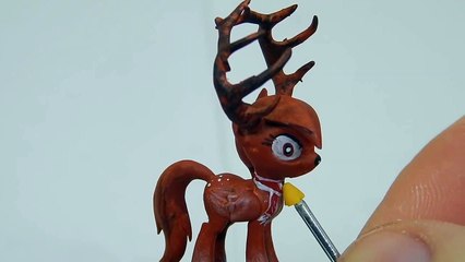 Santa Claus's MLP rendeer diy miniature to