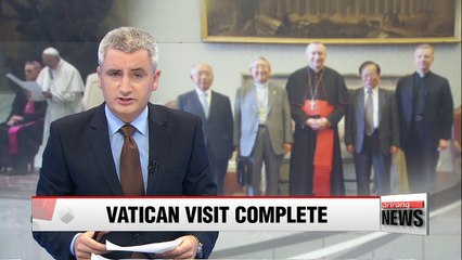 Pope Francis 'greatly interested' in peace on Korean peninsula: S. Korea's Vatican envoy