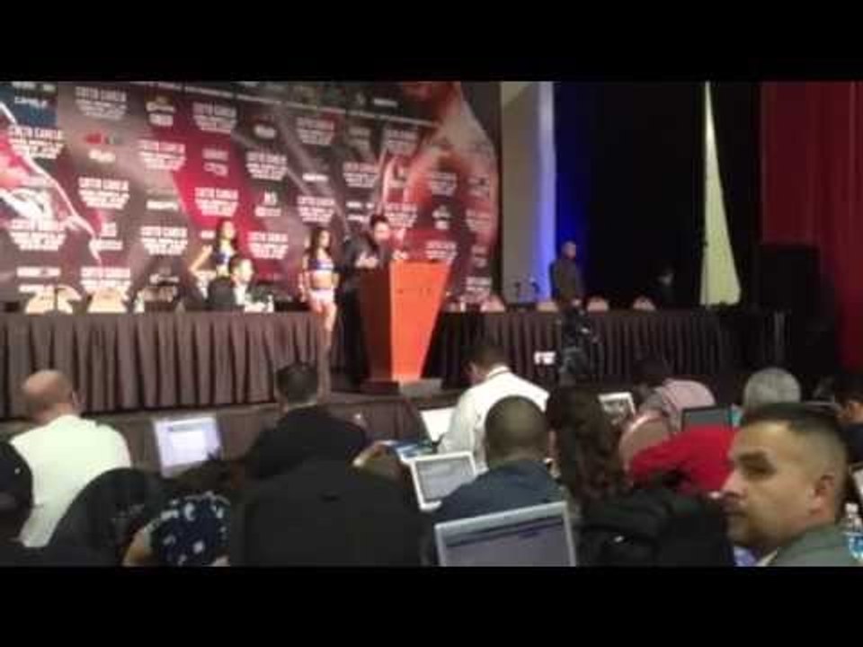 Cotto vs Canelo: Oscar De La Hoya POST FIGHT PRESS CONFERENCE
