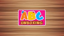 Play Doh Rainbow Cake Surprise _ Spid rozen, Angry Birds & Shopkins Surprises _ ABC Unboxin
