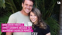 Bindi Irwin Writes Sweet Goodbye Message to Boyfriend Chandler Powell