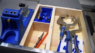 Pocket Hole Jig Workstation With Storage