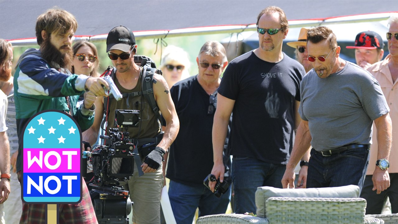 Arnold Schwarzenegger Shot by Fellow Assassin Taran Killam in Why We're Killing Gunther