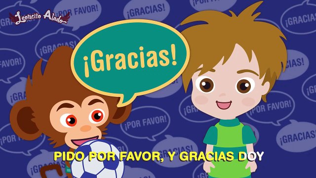 POR FAVOR Y GRACIAS ♫ Con letra Karaoke ♫ Videos Infantiles-QZU