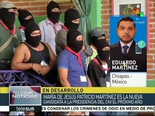 México: María de Jesús Patricio Martínez candidata presidencial de CNI