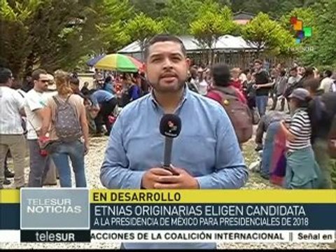 Eligen pueblos originarios de México a su candidata de cara a elección