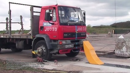 Heald HT1-Raptor Shallow Mount Automatic Bollard PAS68 Crash Test