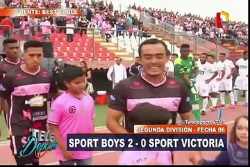 Segunda División: Sport Boys derrotó 2-0 a Sport Victoria