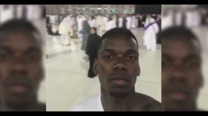 Paul Pogba célèbre le début du Ramadan à la Mecque (Vidéo)