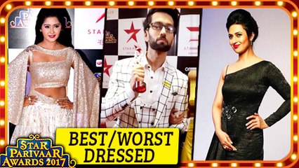 Descargar video: BEST OR WORST Dressed   Star Parivaar Awards 2017  Divyanka Tripathi, Nakuul Mehta, Kanchi Singh