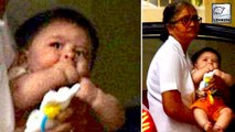 Kareena Kapoor's Baby Taimur Spotted Playing Adorably