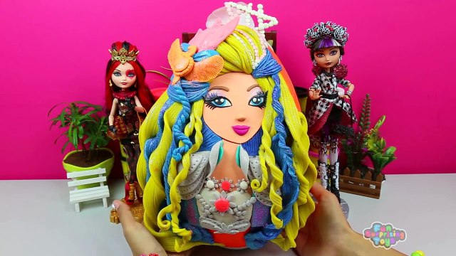 GIANT Play Doh Surprise Eggs Compilation - Ever After High My Little Pony Shopkins Disney