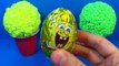 3 Ice Cream surprise eggs!!! Disney Cars MARVEL Spider Man SpongeBob MINIONS Angry Birds O