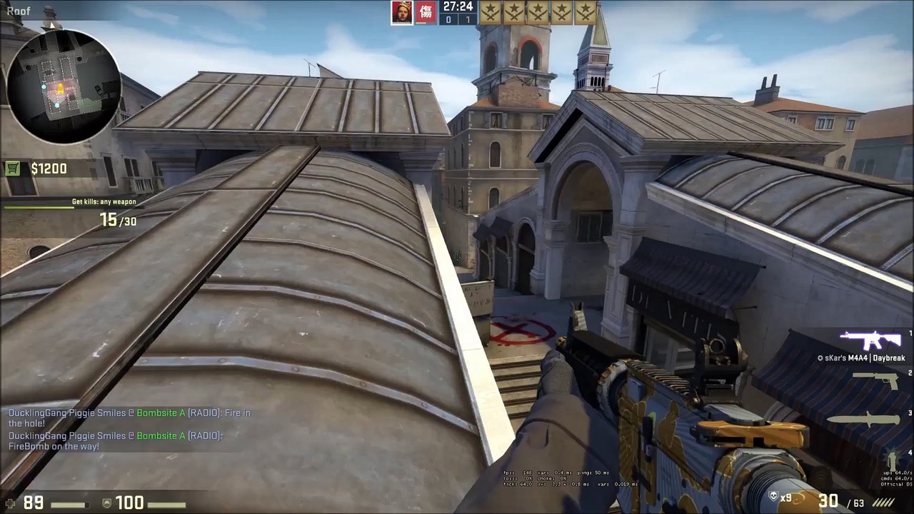 CSGO: Found a Guardian wannabe MLG Bot