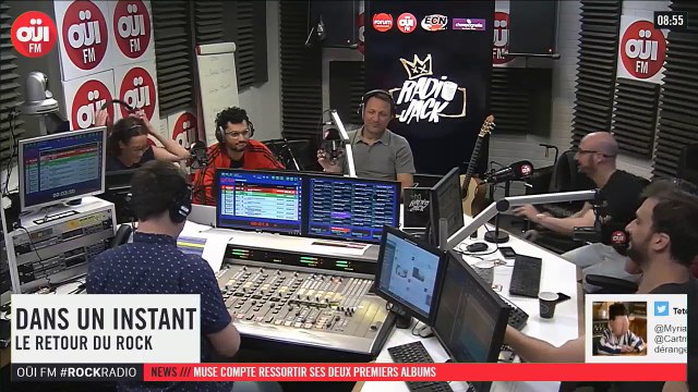 La radio OUI FM en direct vidéo /// La radio s'écoute aussi avec les yeux (3050)