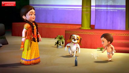 தீபாவளி Deepavali Song _ Tamil Rhymes for Children _ Infob