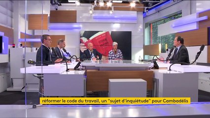 Loi travail : "à la veille des législatives" "pour l'instant on ne sait rien", dit Cambadélis