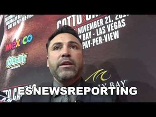 Oscar De La Hoya Canelo vs Golovkin GGG Will HAPPEN! EsNews Boxing