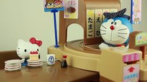 Doraemon Rika-chan round and round rotation sushi toy video