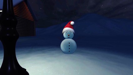 Weihnachtslieder für Kinder _ Schneemann wacht zu Weihnachten auf _ Kindergarten