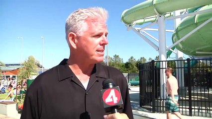 Un enfant chute d'un toboggan aquatique en Californie