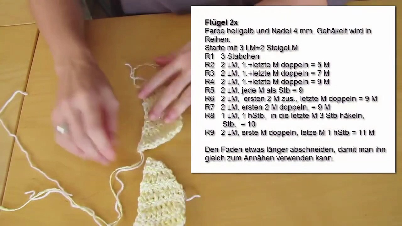 DIY Häkeln Amigurumi für Ostern - Sitzende Henne Huhn ca. 30 cm groß-GNr9aL