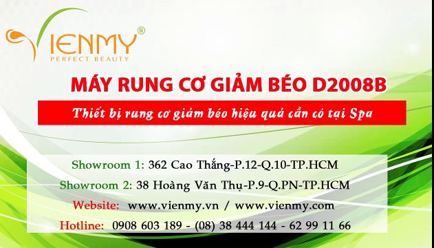 Máy rung cơ giảm béo D2008B - Công ty Viên Mỹ giới thiệu