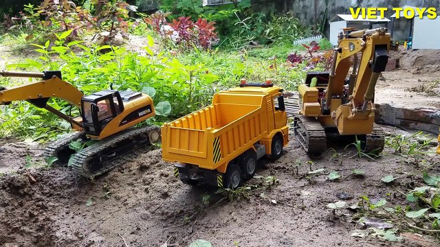 Excavator for kids Trucks for kids cars for kids videos for children