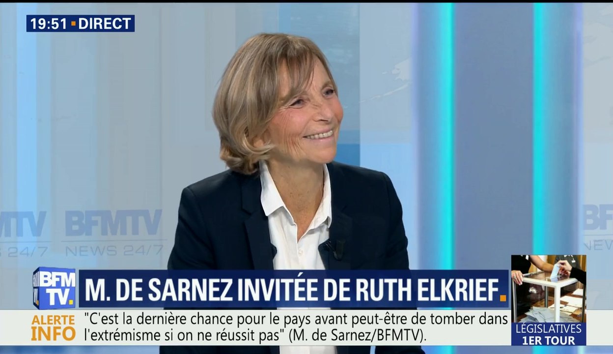 Marielle de Sarnez, invitée de Ruth Elkrief sur BFMTV - 190517